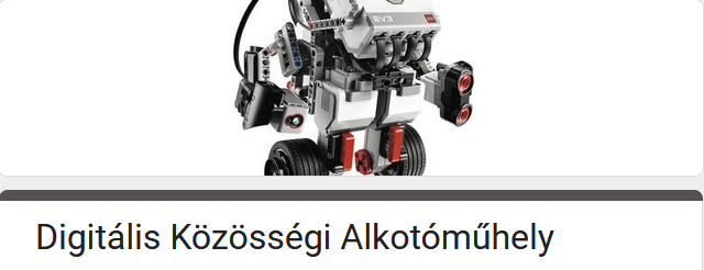 Digitális Közösségi Alkotóműhely