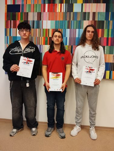 Megyei angol és német verseny